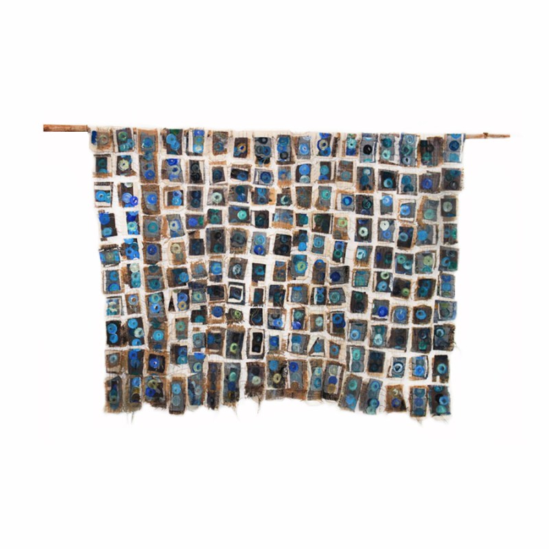 “Together In Pieces,” Wall Hanging Art by Angela Scozzari